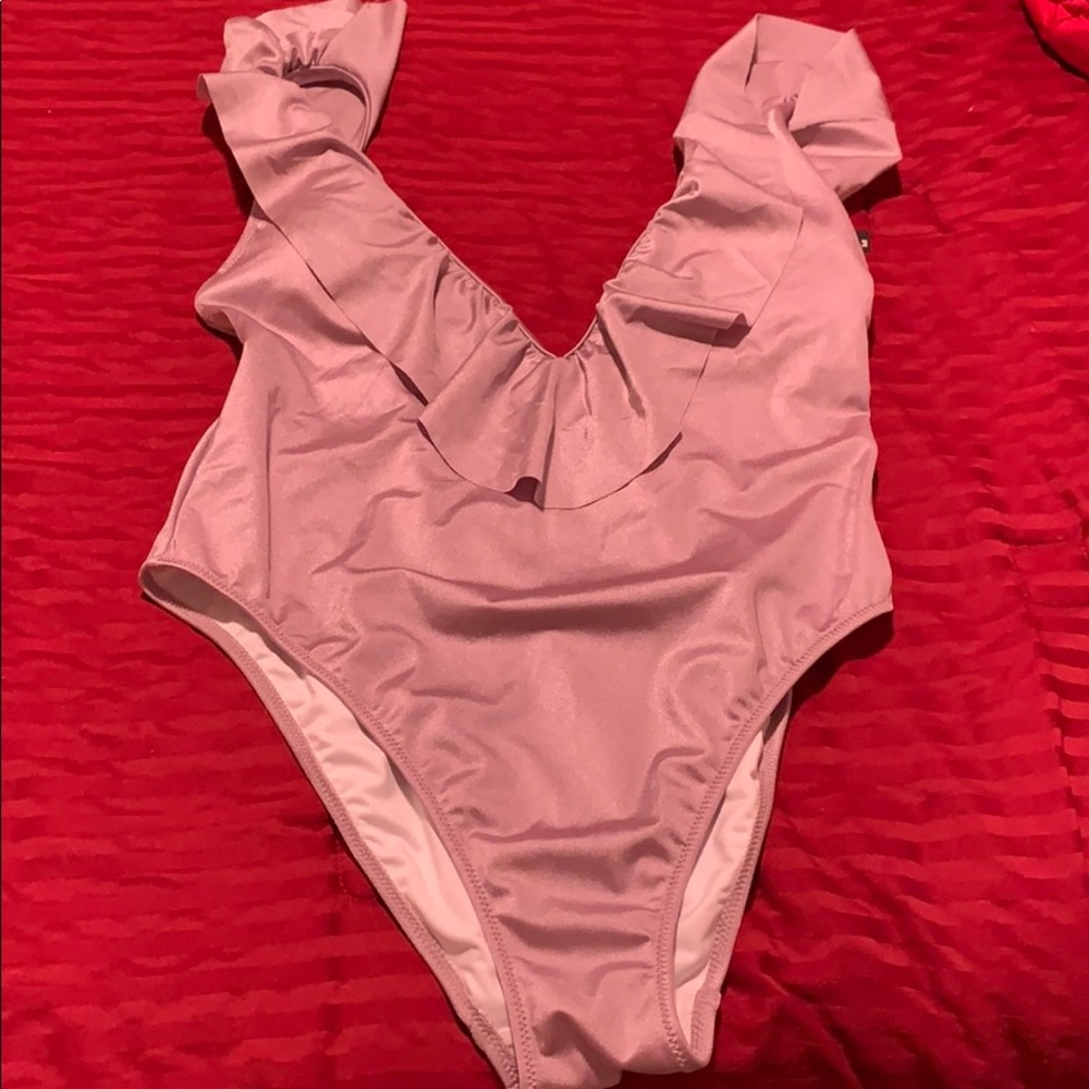 One piece bathing suit